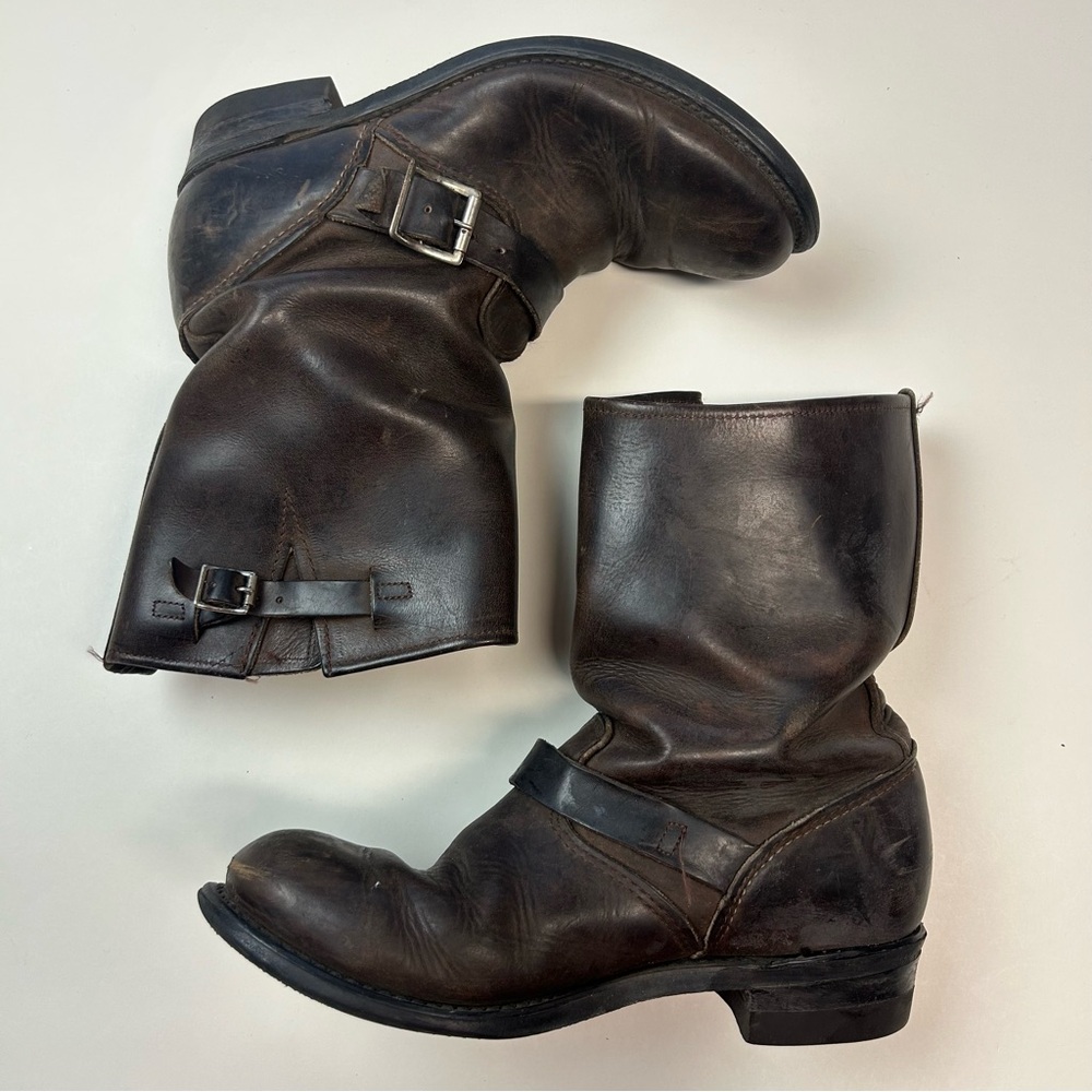 Frye Women’s Engineer Boots Size 10M Brown